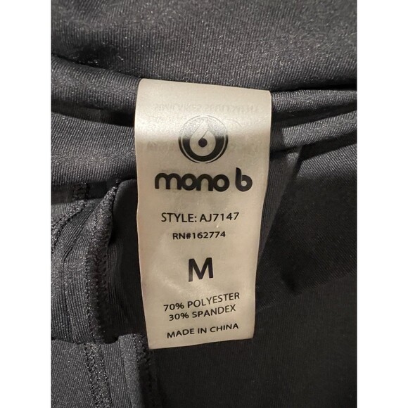 Mono B In A Pinch Oversized 2. Button Blazer In Black Size Medium - Picture 6 of 7